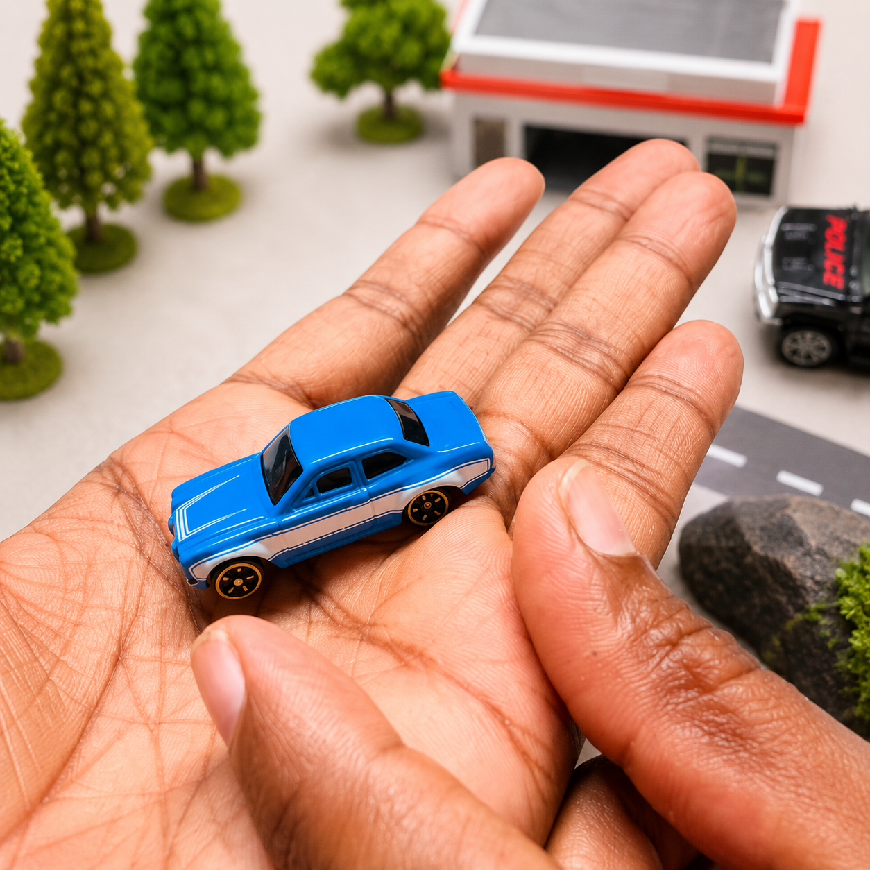 Hot wheels diecast model car