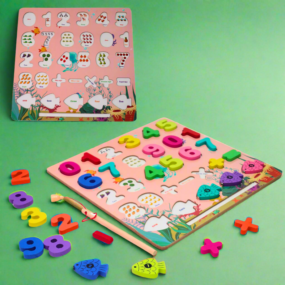 Kidsbestie-Numbers with Fishing for Kids