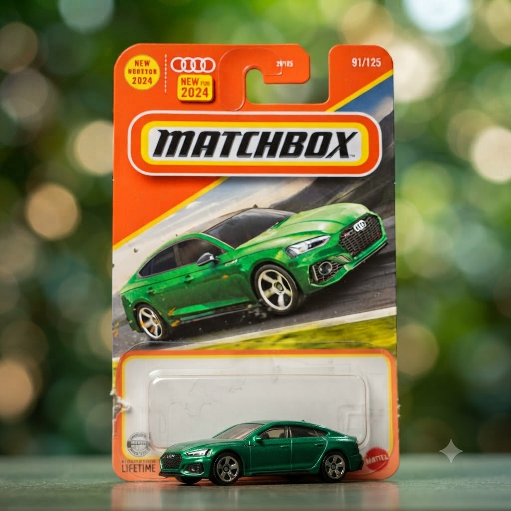 Matchbox 2024 Audi RS 5 Sportback Miniature Alpine Diorama Set
