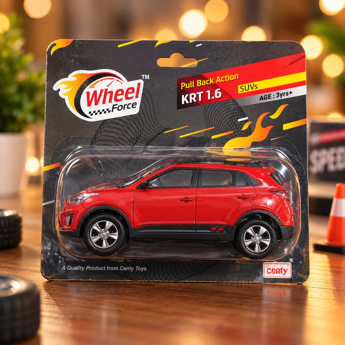 Wheel Force KRT 1.6 Red SUV Pull Back Toy Car for Kids – Centy Toys