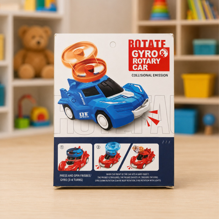 Rotate Gyro Rotary car