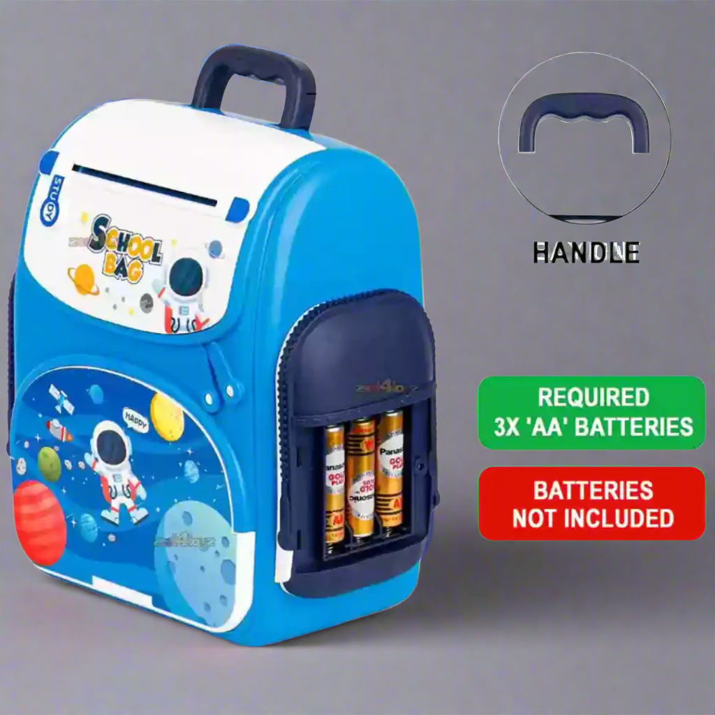 Kidsbestie- School bag money bank
