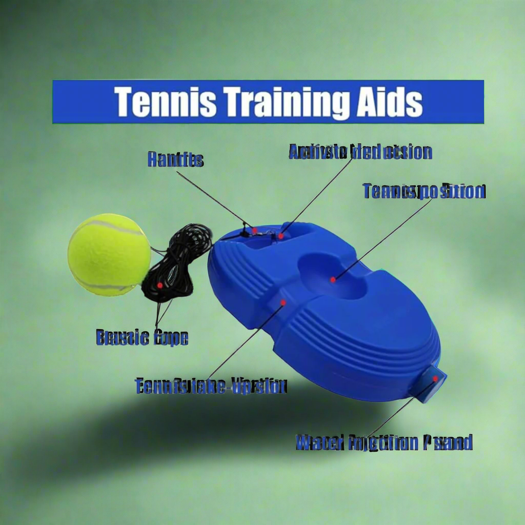 Tennis Practice Racket Solo Tennis Practice Ball, Fill Sand or Water, (No Racket Included)-1 ...