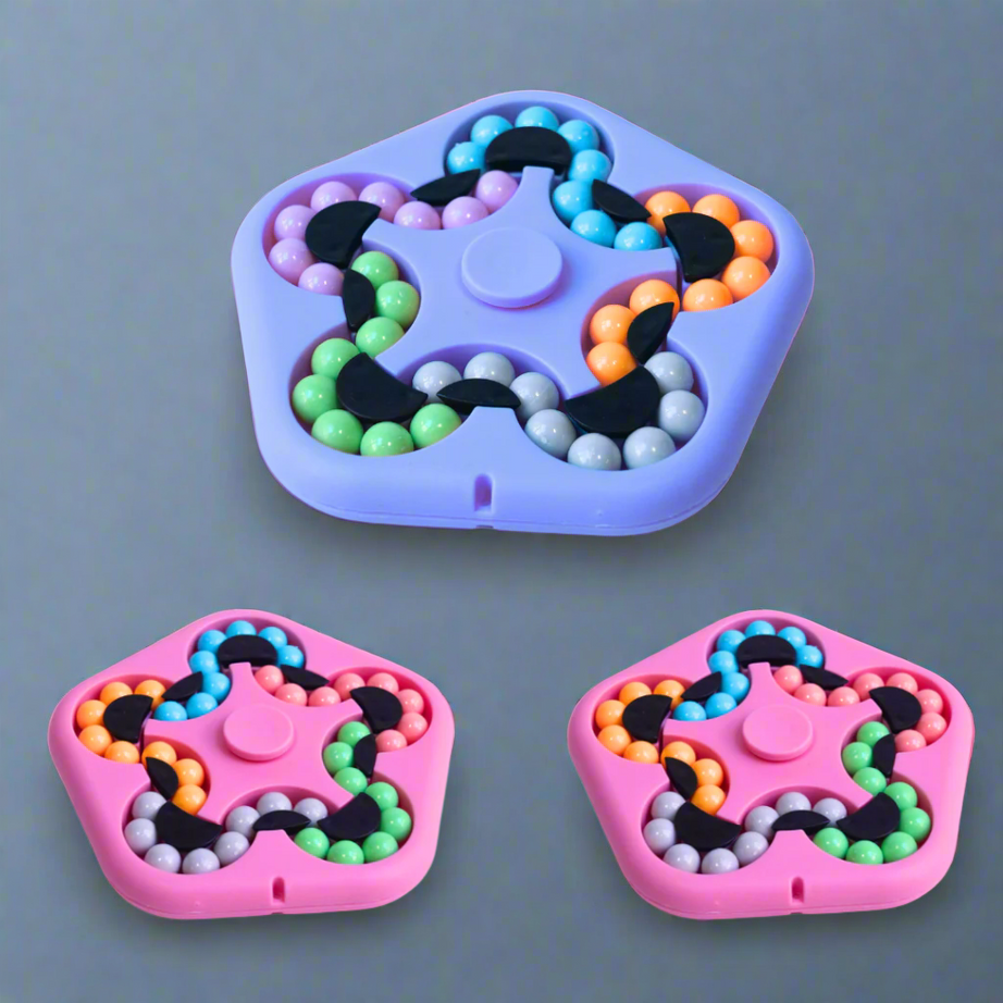 Kidsbestie-Spinner Cube Rotating Fidget 