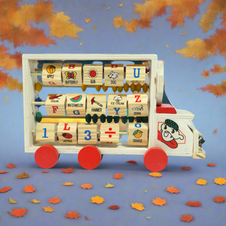 Kidsbestie-Study Vehicle, Abacus for Age 3