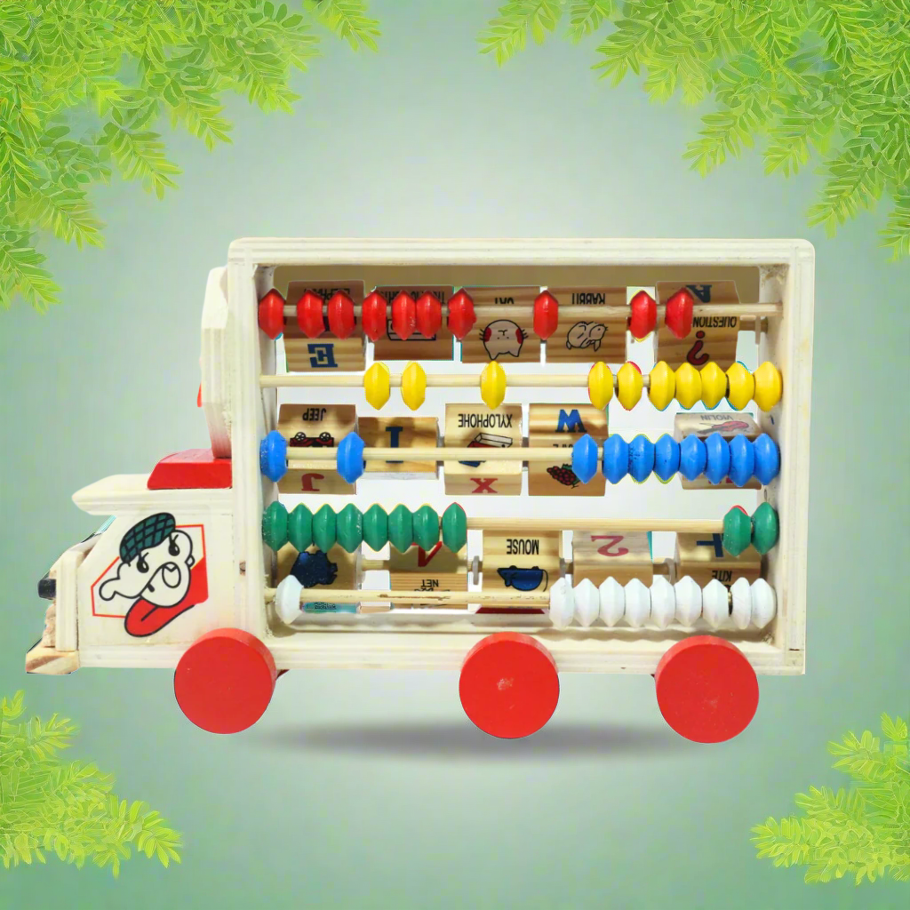 Kidsbestie-Study Vehicle, Abacus for Children- Age 3
