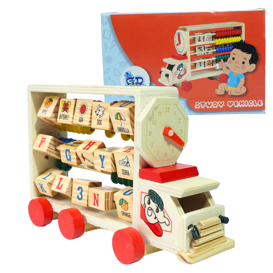 Kidsbestie-Study Vehicle, Abacus for kids Age 3