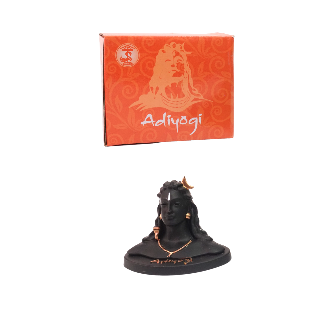 Adiyogi Shiva Statue For Car Dash Board-1 Small(G)