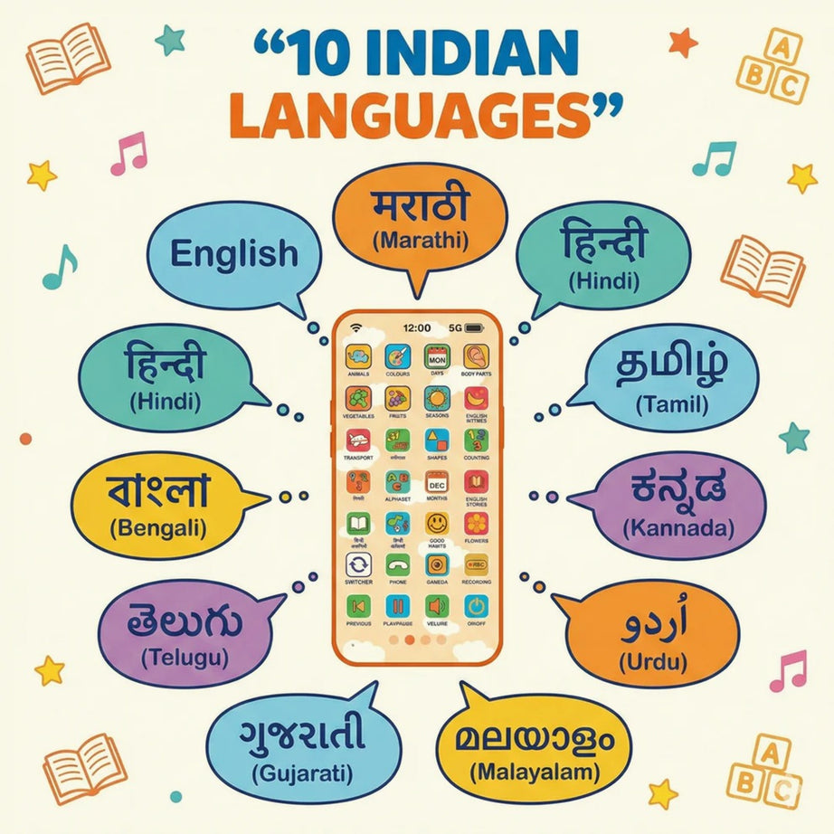 Best Educational Multi-Language Phones for Kid| Kidsbestie