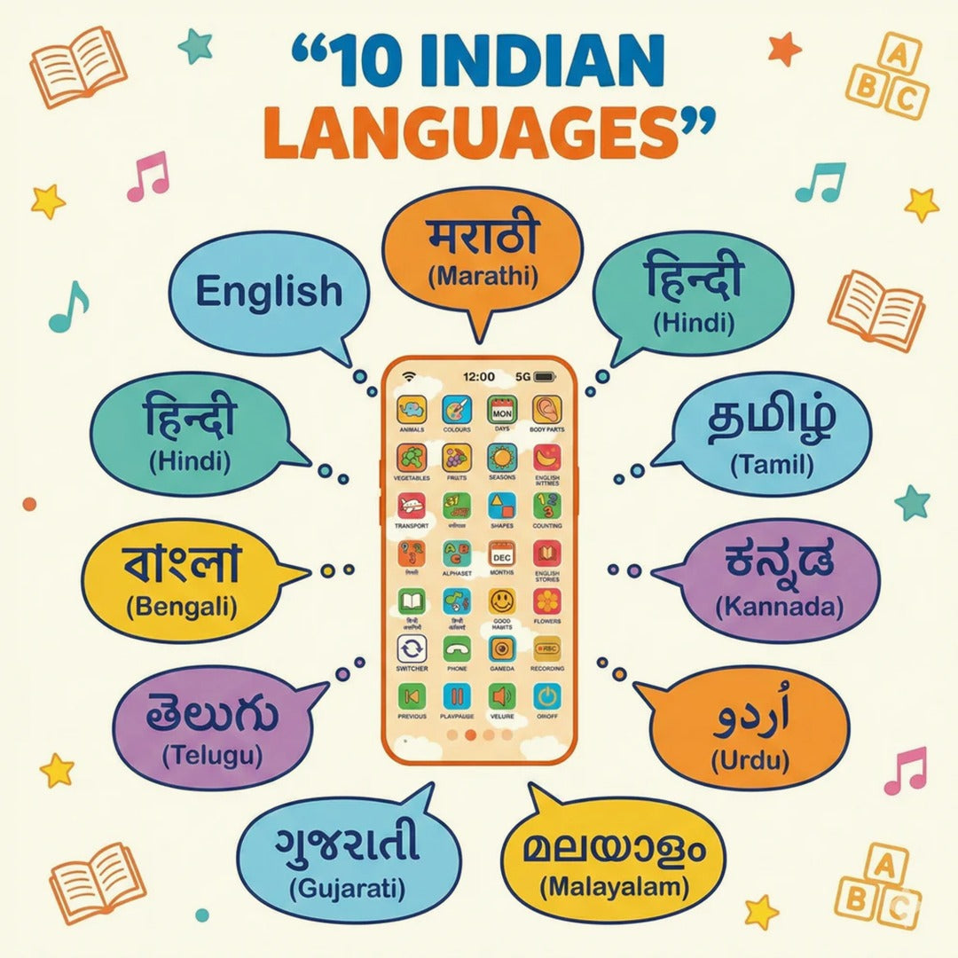 Best Educational Multi-Language Phones for Kid| Kidsbestie