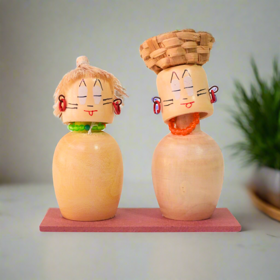 Kidsbestie-Wooden Couples Decor Item for Home
