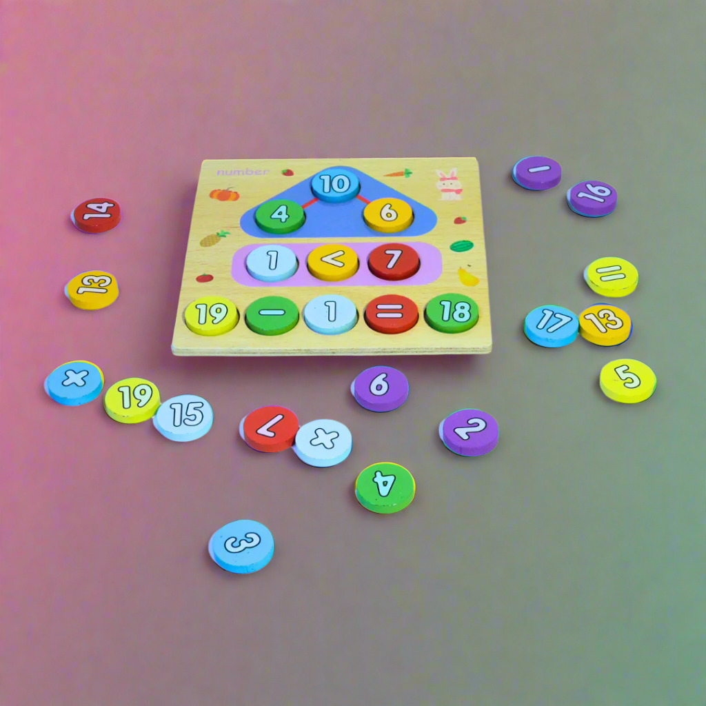 Kidsbestie-Wooden Two-in-One Digital Clock