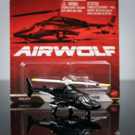 Hot Wheels Pop Culture Premium: Airwolf Helicopter (HXD63)