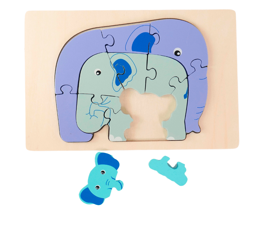 Animals with Babies Puzzle-Random Design will be send - Kids Bestie