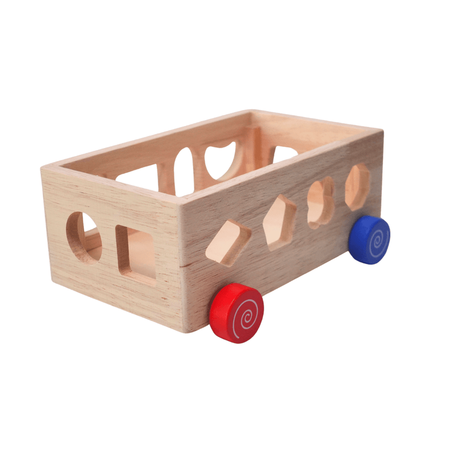 Animals Shape Matching Car Sorting Cube With 18 Shapes And Different Color - Kids Bestie