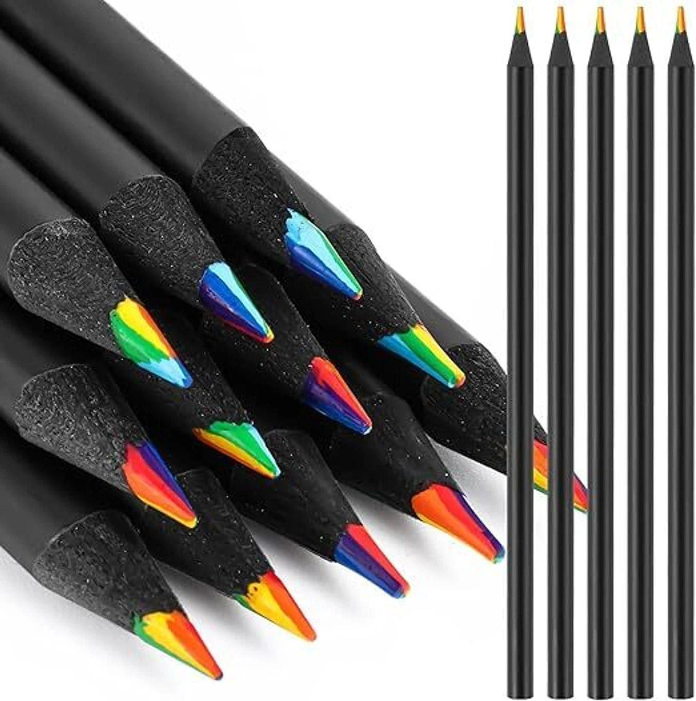 🌈 Rainbow Colour Pencil ✏️Single Piece