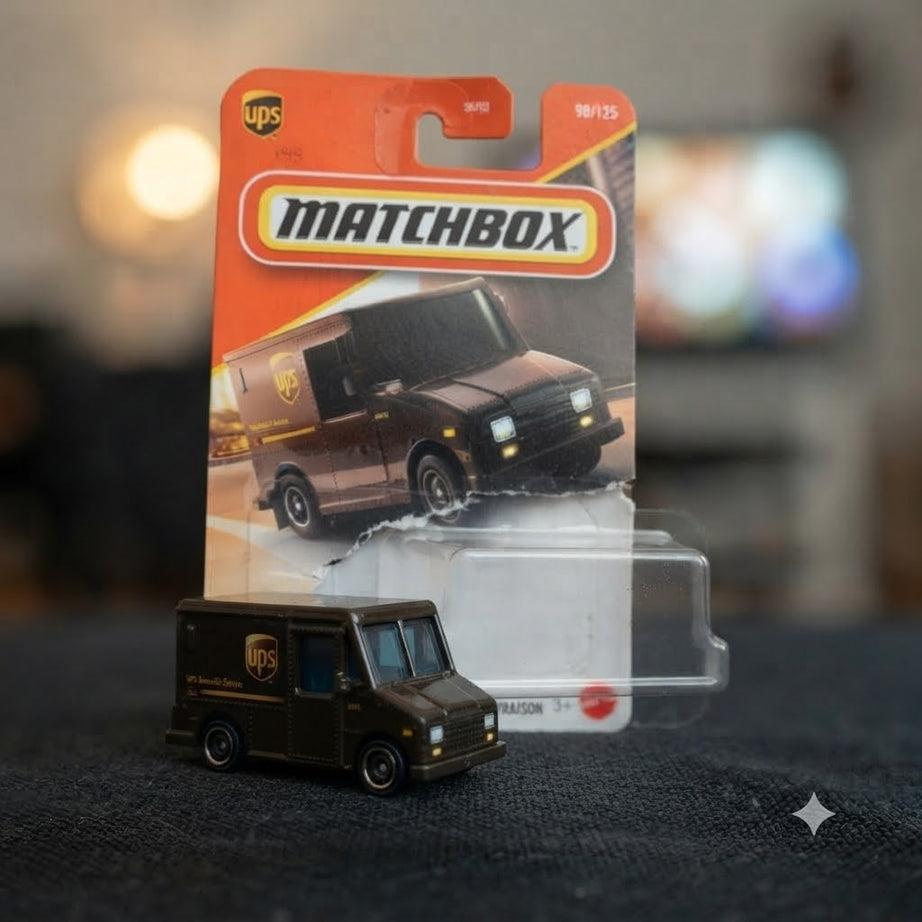Matchbox 98/125 UPS Delivery Truck Die-Cast Miniature Vehicle