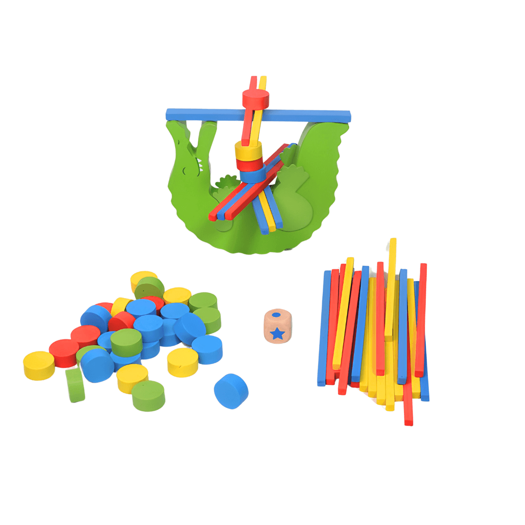 BALANCIERSPIEL KROKODIL Game for Kids Age 3+ - Kids Bestie