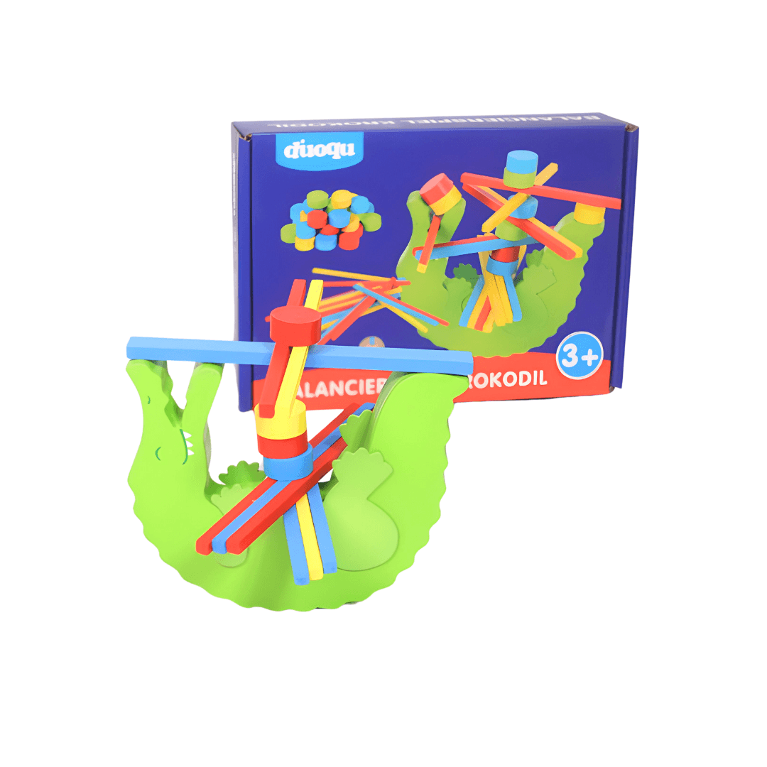 BALANCIERSPIEL KROKODIL Game for Kids Age 3+ - Kids Bestie