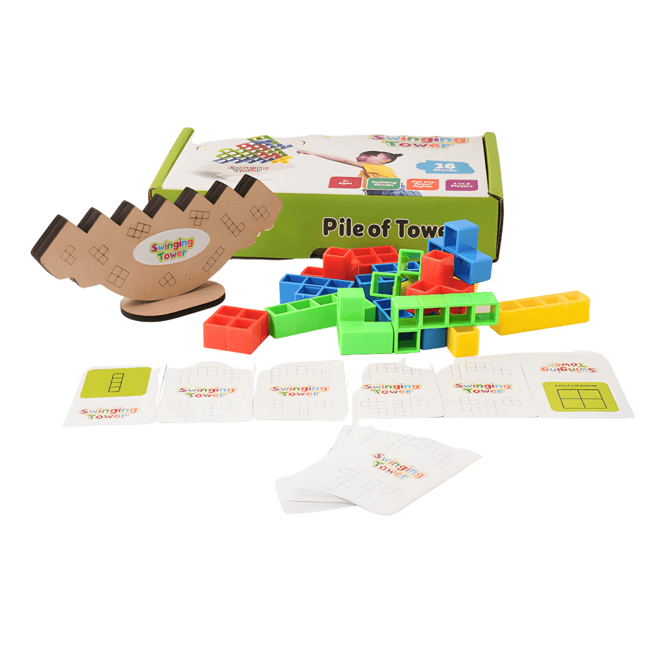 Balancing Swing Tower Game - Kids Bestie