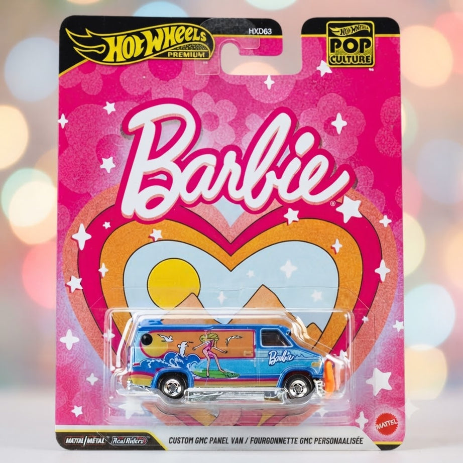 Hot Wheels Pop Culture Barbie Custom GMC Panel Van Die-Cast Vehicle