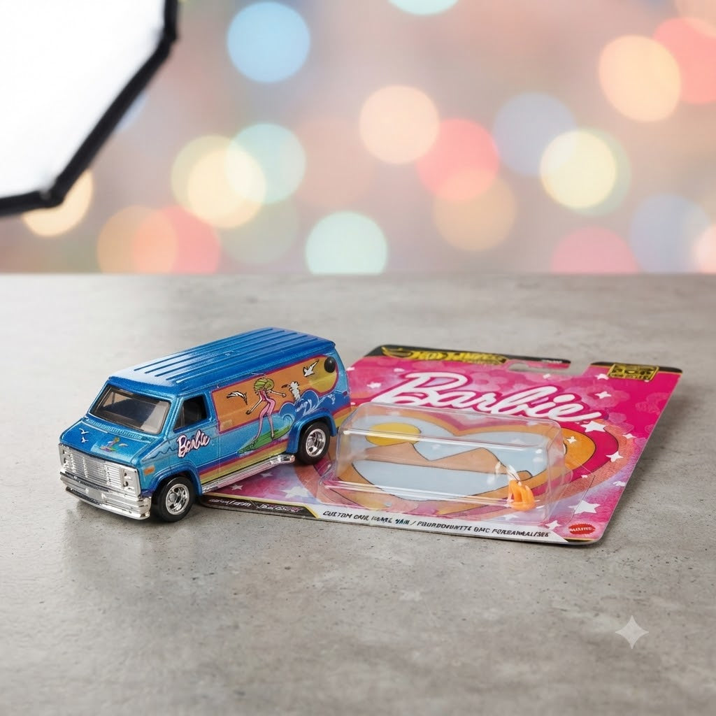 Hot Wheels Pop Culture Barbie Custom GMC Panel Van Die-Cast Vehicle