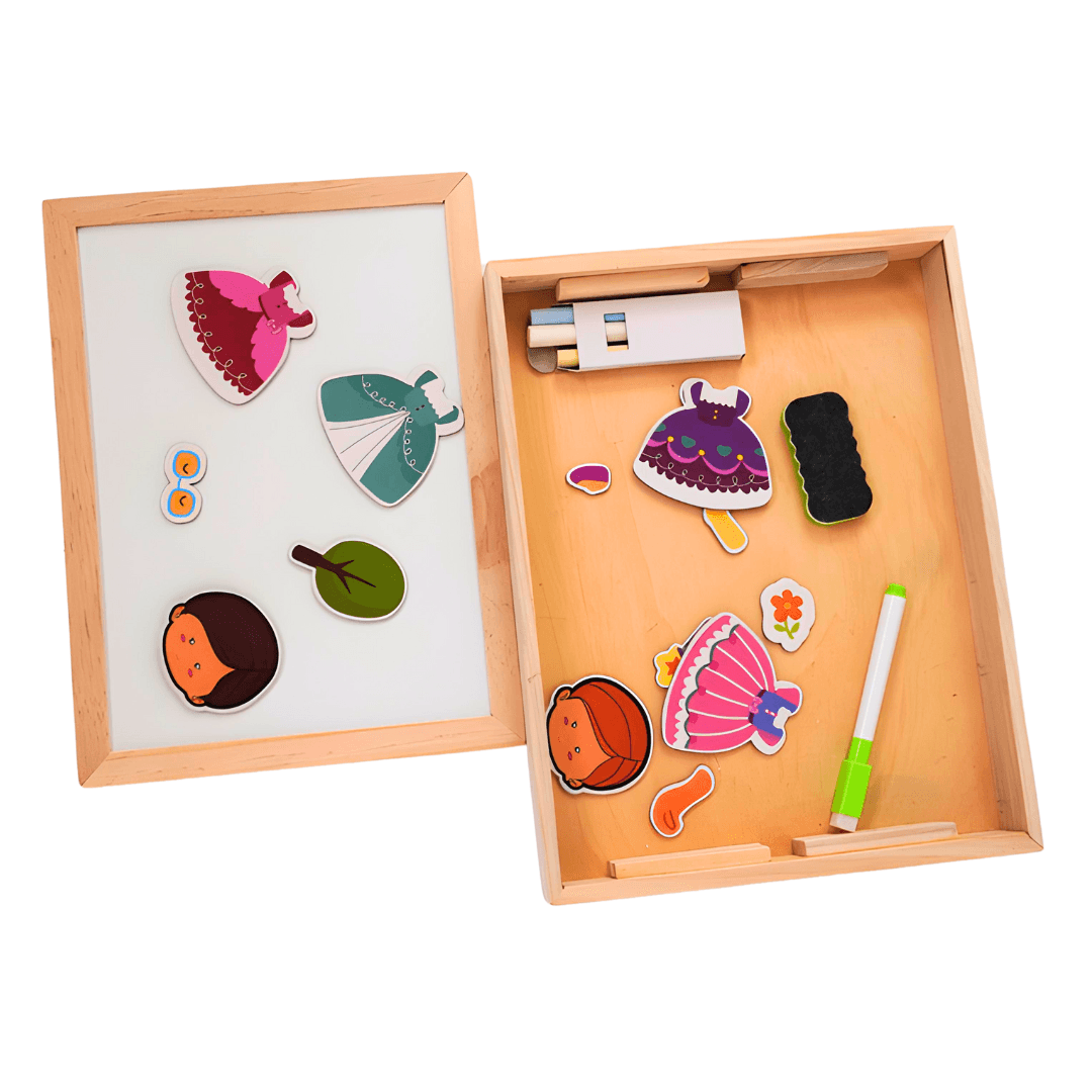 Change the Princess Dress Puzzle - Kids Bestie