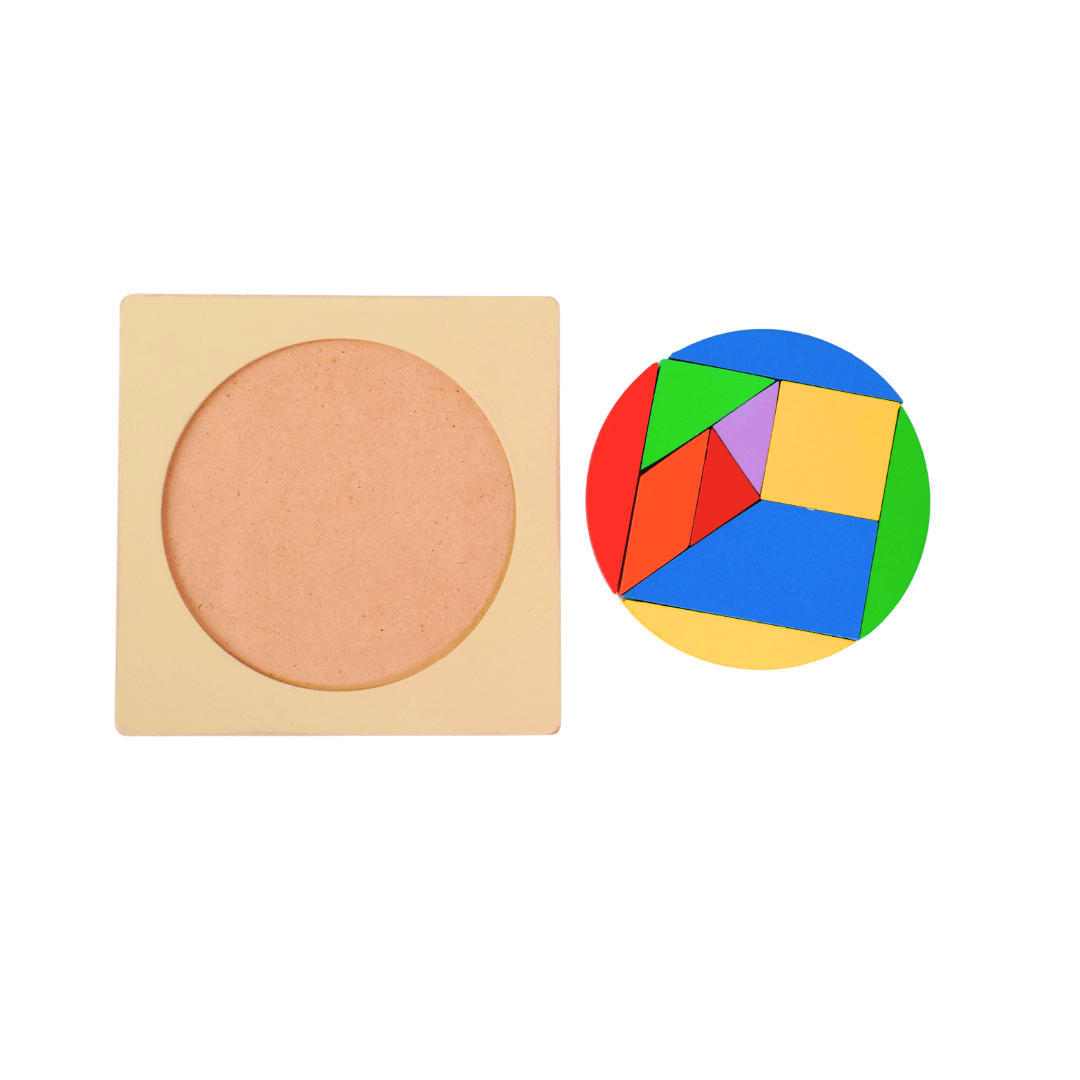 Circle Puzzle for Toddlers - Kids Bestie