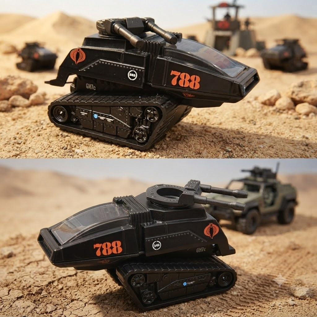 Hot Wheels Pop Culture: G.I. Joe Cobra H.I.S.S. Tank (Die-Cast Miniature)