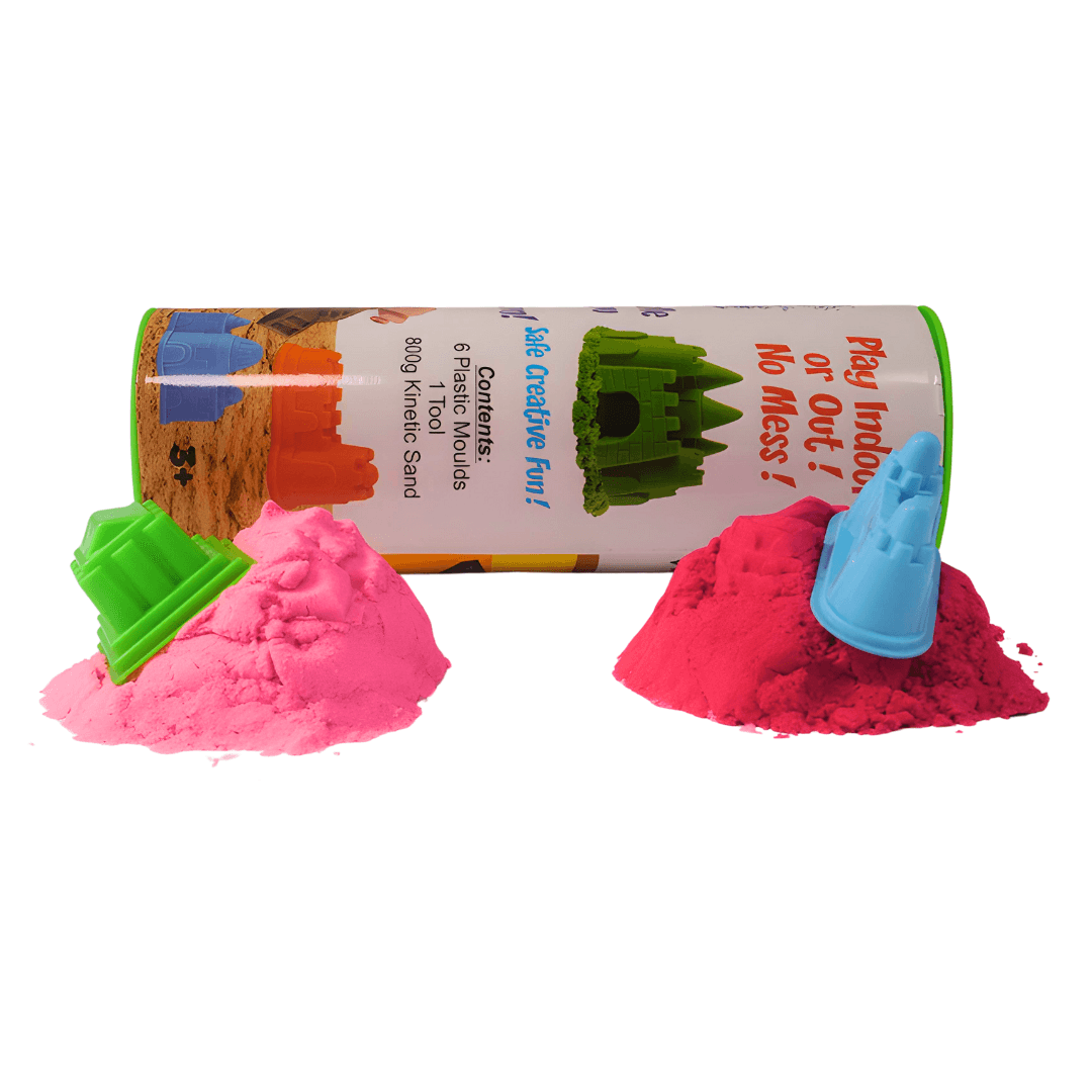 Colourful Miracle Sand with moulding Castle - Kids Bestie