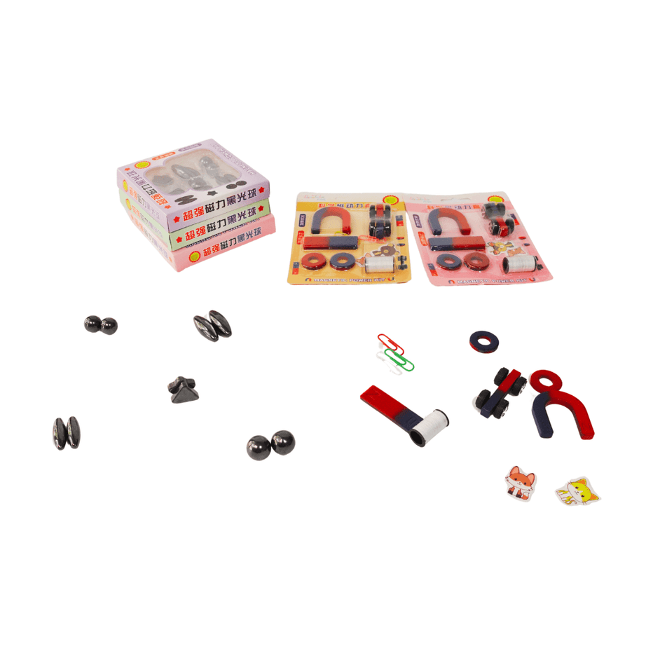 Combo of 2 Magnetic Power Kits for Kids Age 3+ - Kids Bestie