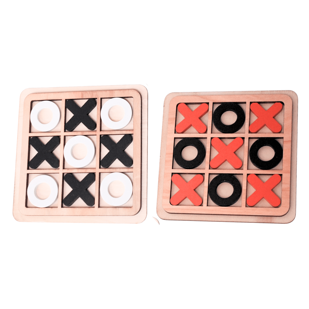 Combo of 2-XOX Tic Tac Toe -Random colours will be send) - Kids Bestie