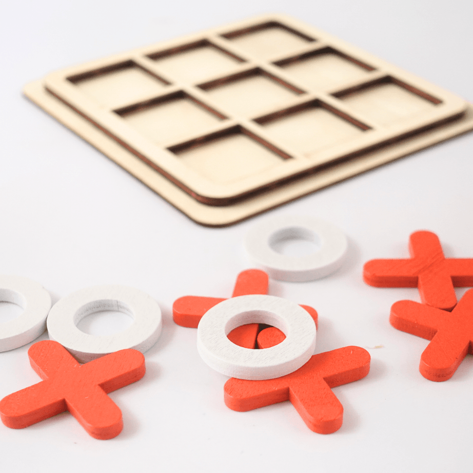 Combo of 2-XOX Tic Tac Toe -Random colours will be send) - Kids Bestie