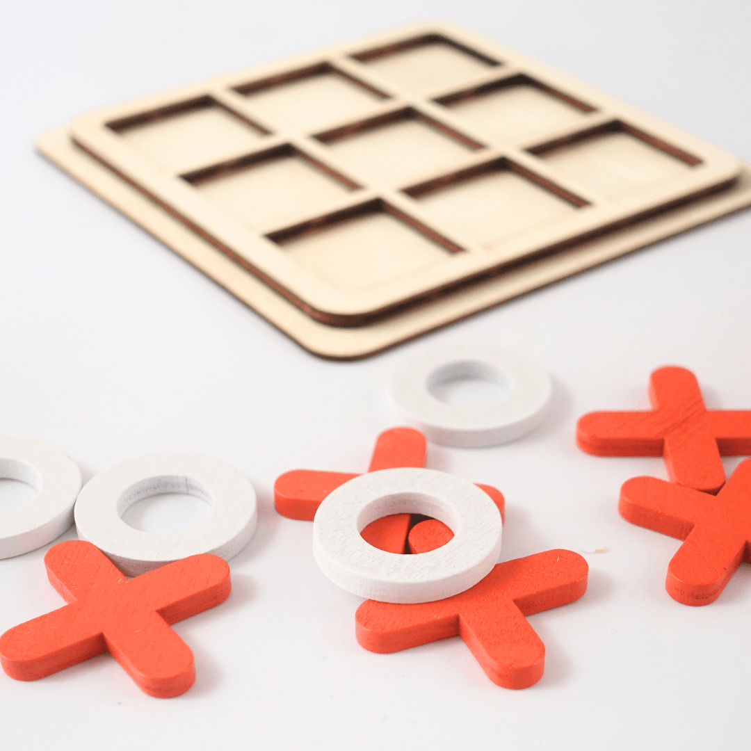 Combo of 2-XOX Tic Tac Toe -Random colours will be send) - Kids Bestie