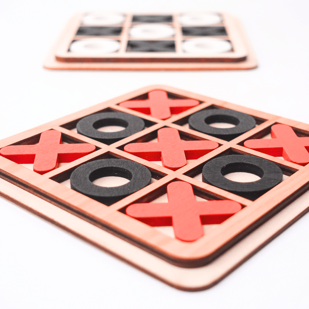 Combo of 2-XOX Tic Tac Toe -Random colours will be send) - Kids Bestie