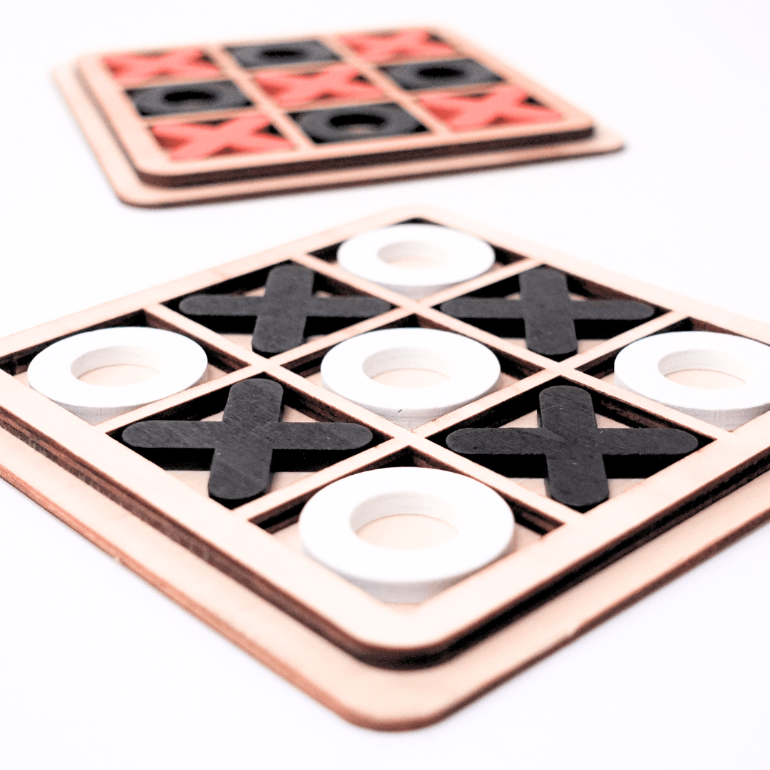 Combo of 2-XOX Tic Tac Toe -Random colours will be send) - Kids Bestie