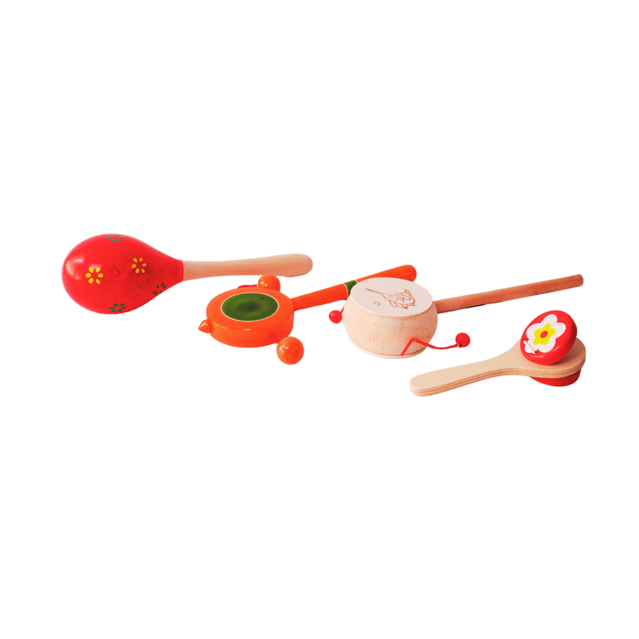 Combo of 4 Rattles for Babies, (Random colour, design will be send) - Kids Bestie