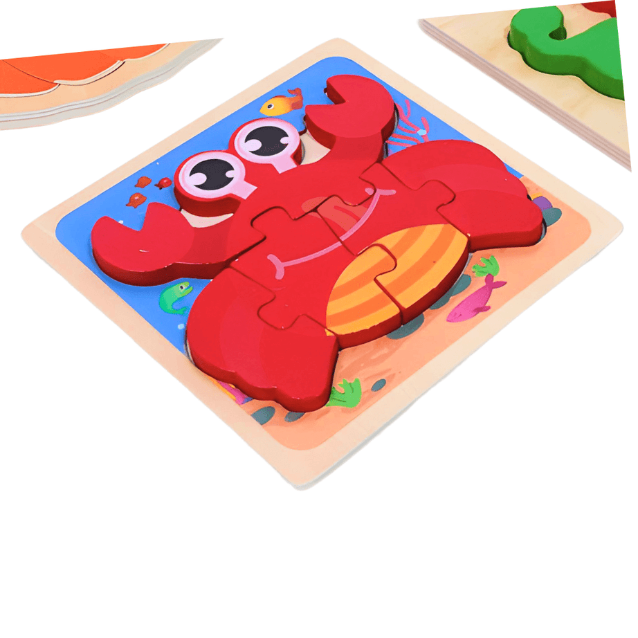 Crab Puzzle for Kids Age 3 - Kids Bestie