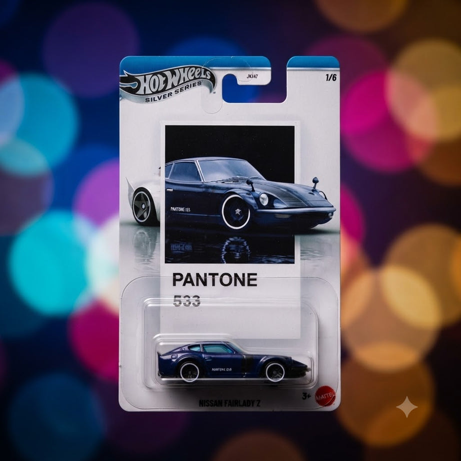 Hot Wheels Silver Series Pantone 533 Nissan Fairlady Z Die-Cast Car