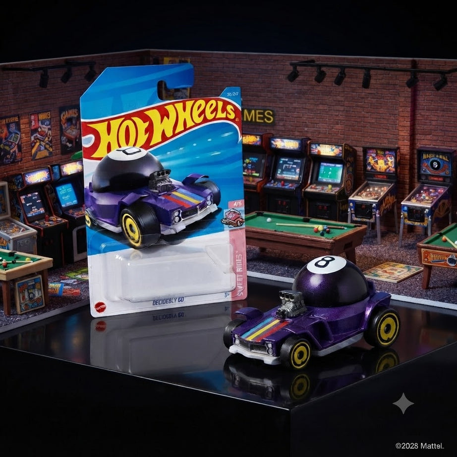 1+1 Hot Wheels Combo Purple Die-Cast Car Collection: Decidedly Go & Mazda RX-7