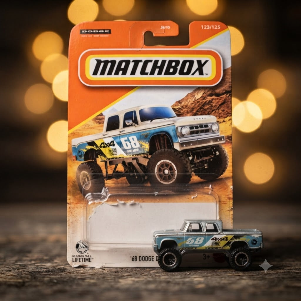 Matchbox '68 Dodge D-200 4x4 Collector Die-Cast Pickup Truck