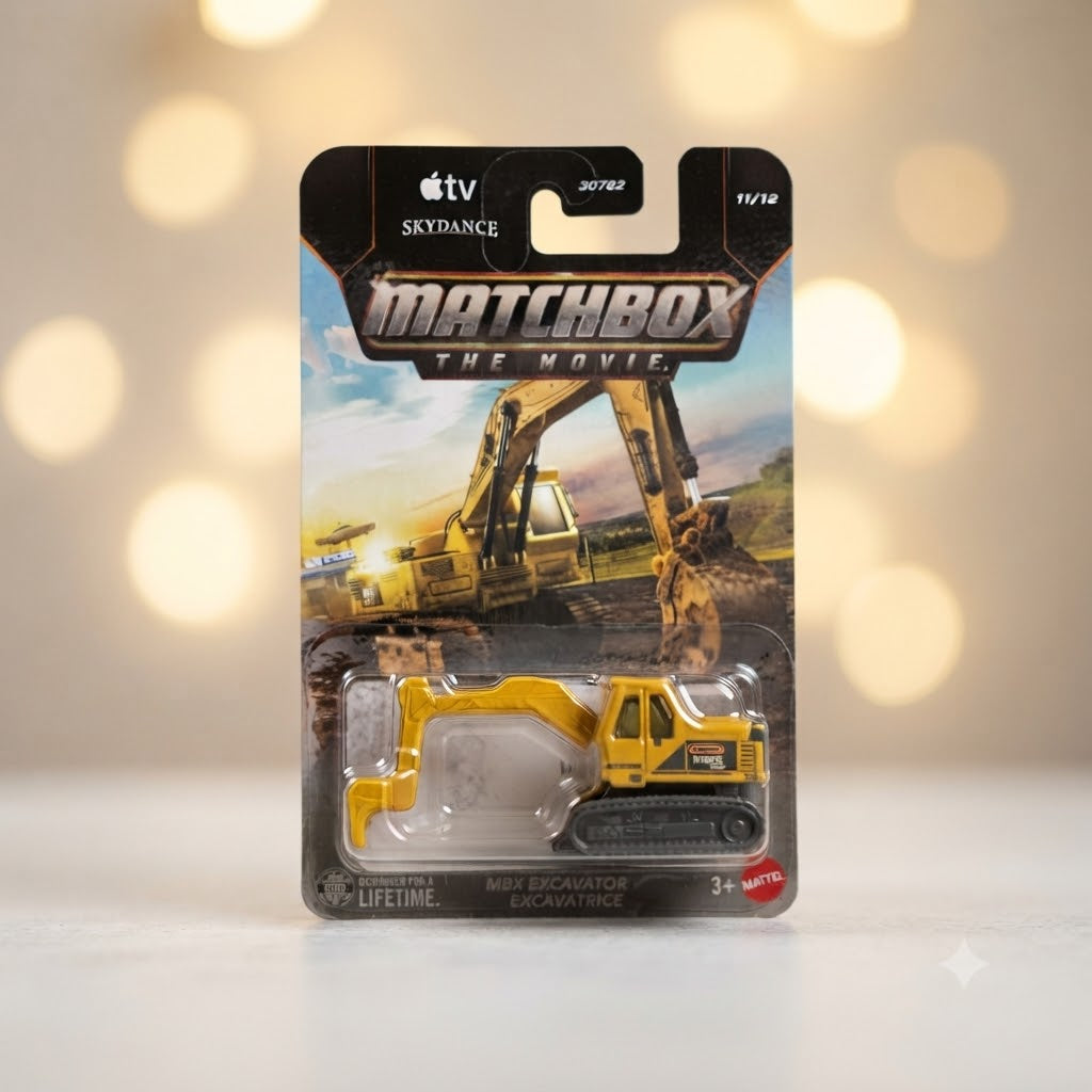 Matchbox The Movie MBX Excavator Collector's Set