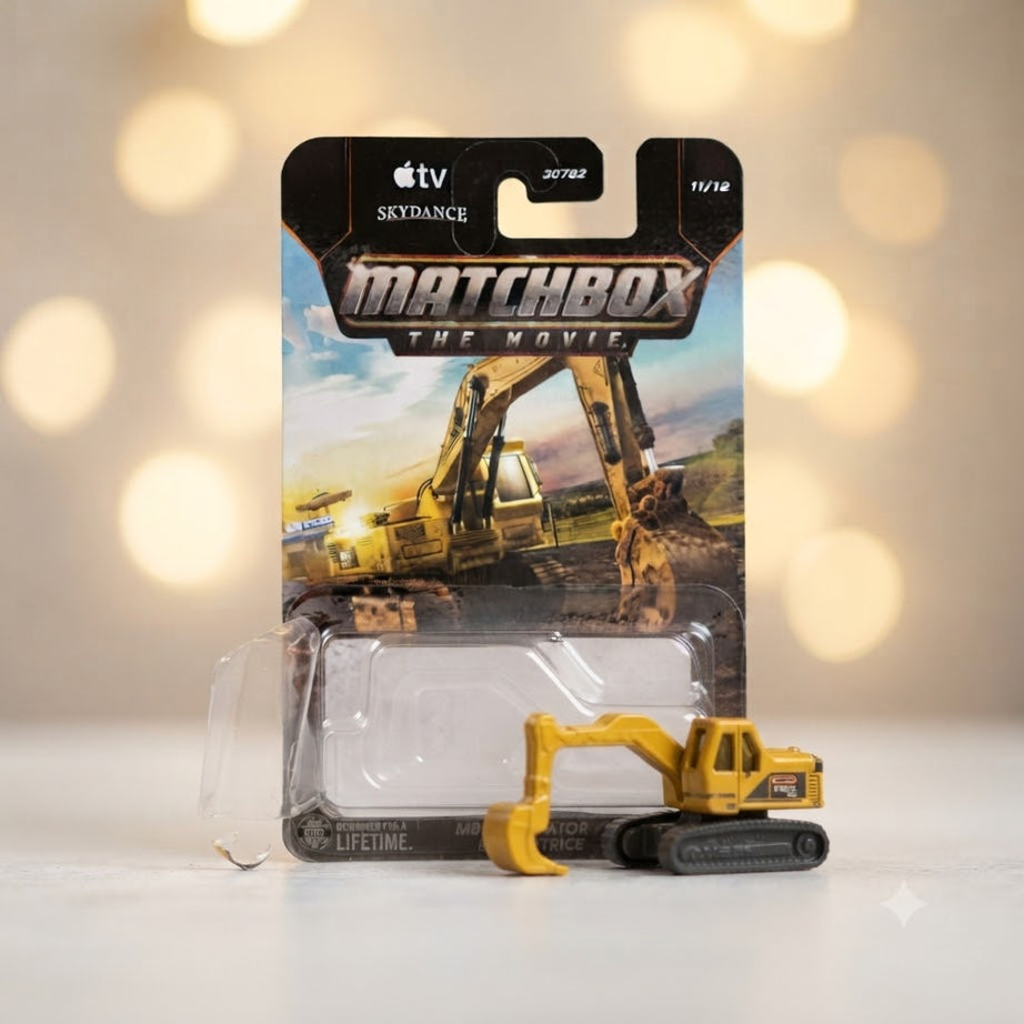 Matchbox The Movie MBX Excavator Collector's Set
