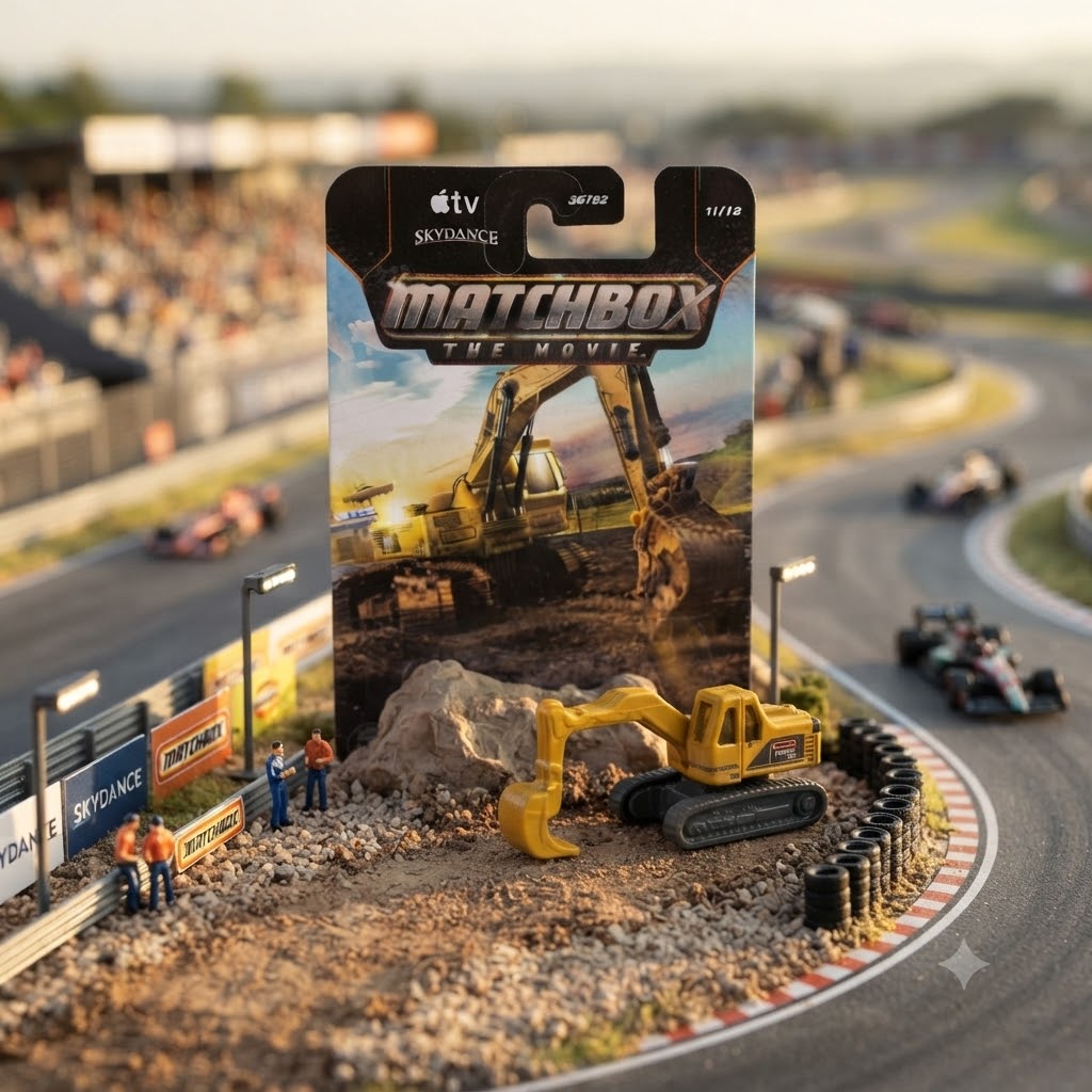 Matchbox The Movie MBX Excavator Collector's Set