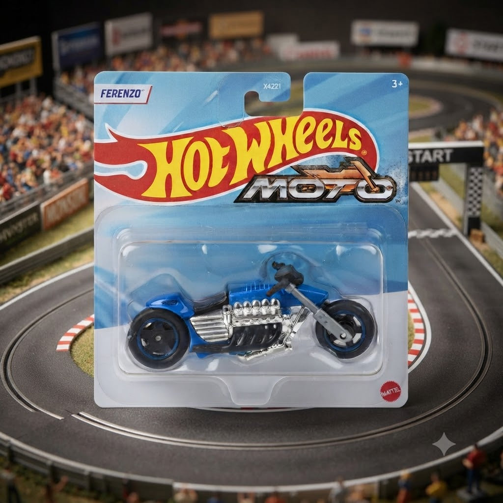 Hot Wheels Moto Ferenzo Die-Cast Toy Motorcycle