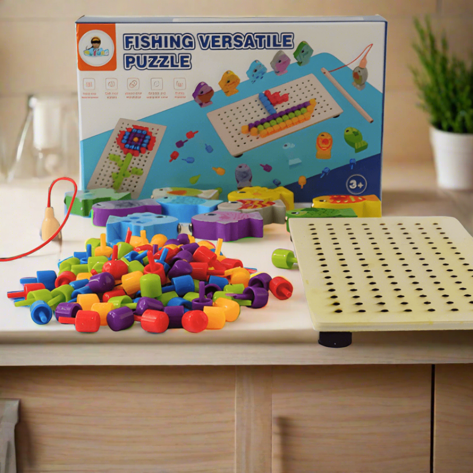 Fishing Versatile Puzzle for Kids - Kids Bestie