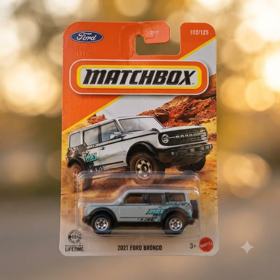 Matchbox 2021 Ford Bronco Die-Cast Off-Road Vehicle