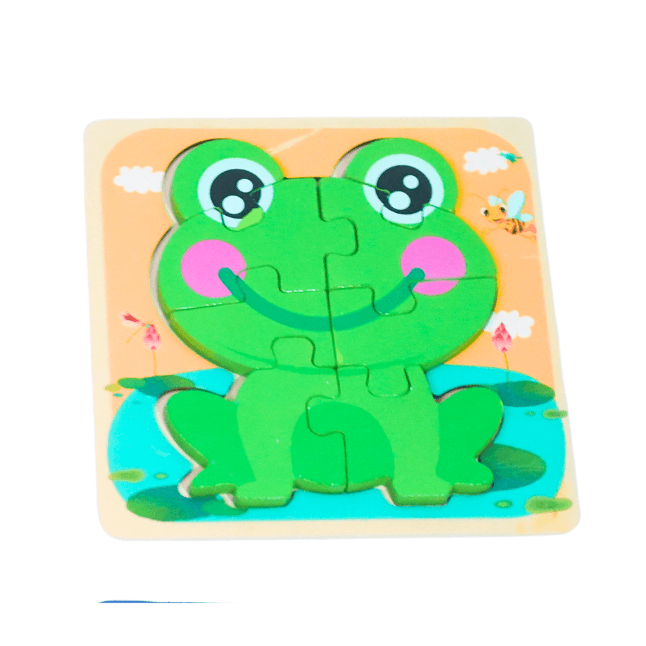 Frog Puzzle for kids Age 3 - Kids Bestie