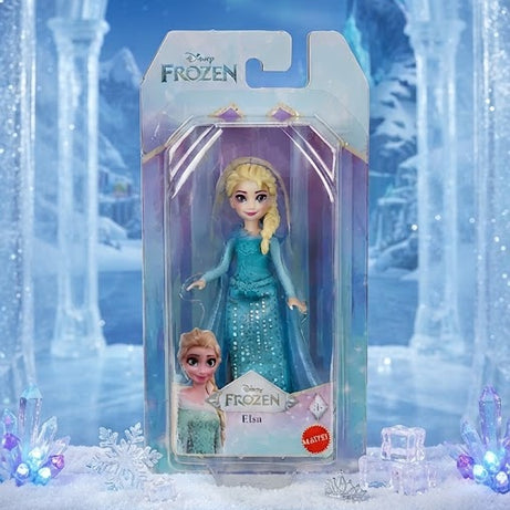 Disney Frozen Queen Elsa Fashion Doll with Light Blue Sparkly Dress and Signature Side Braid