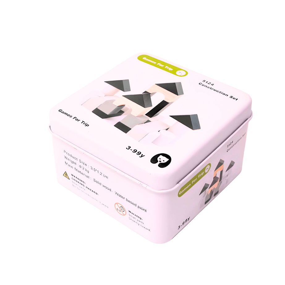 Games for Trip | Travel Game for Ages 4 & Up| Fishing,Tangram,Contruction set(Random design will be send) - Kids Bestie